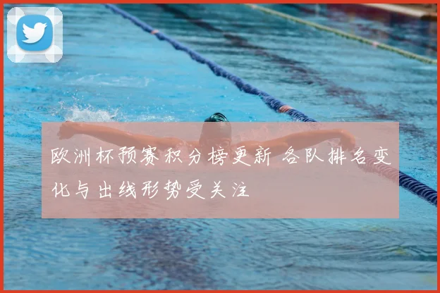 欧洲杯预赛积分榜更新 各队排名变化与出线形势受关注